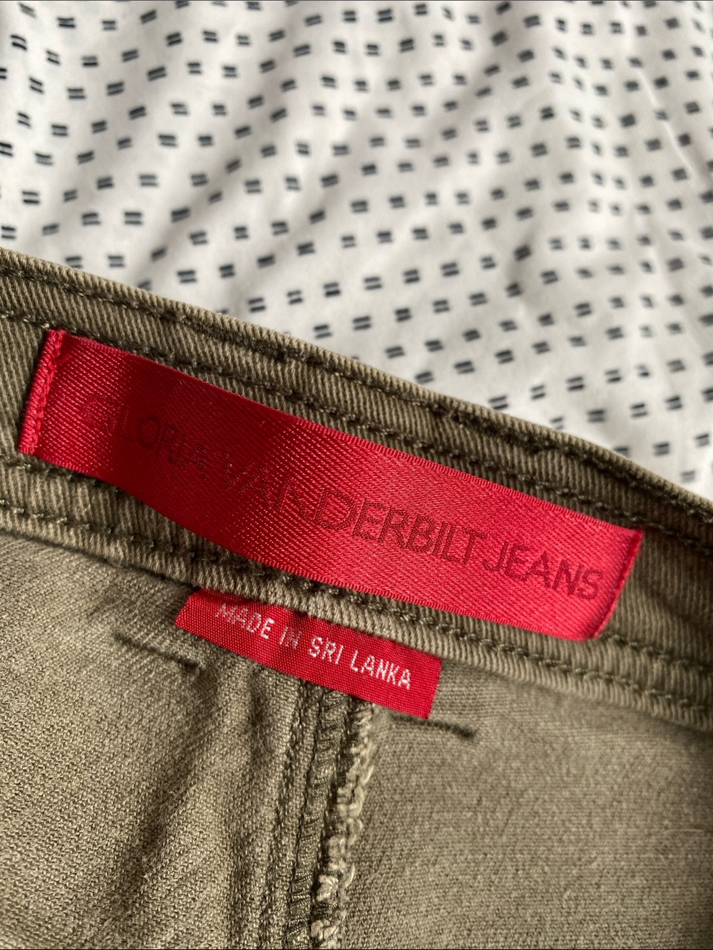 Perfect Fit Brown/Green Jeans